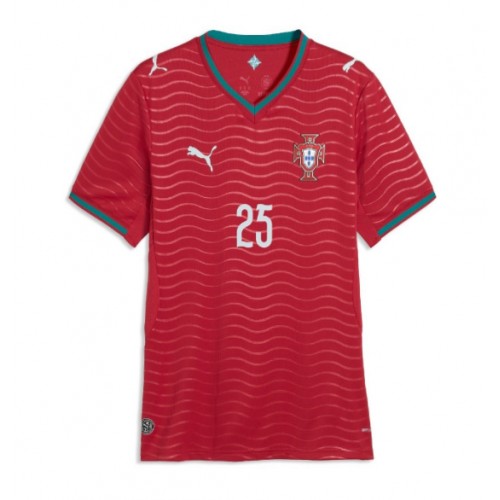 Portugal Nuno Mendes #25 Hemmatröja Dam VM 2026 Kortärmad
